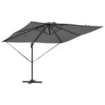vidaXL Parasol Cantilever Roma 286 x 285 x 270 cm Aluminium