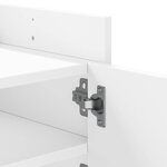 vidaXL Meuble TV Blanc 100x35x40 cm Bois d'ingénierie