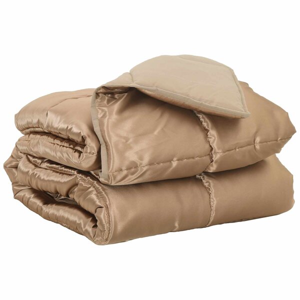 vidaXL Duvet complet toute l'année 220 x 260 cm 300 gsm Doré
