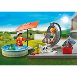 PLAYMOBIL 71476 - Maman et Enfant avec Fauteuil Suspendu
