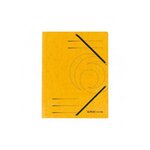 Chemise EasyOrga 3 rabats et élastiques en coin Jaune HERLITZ