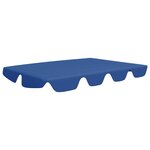 vidaXL Toit de rechange de balançoire bleu 150/130x105/70 cm