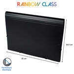 Trieur accordéon Rainbow Class - 6 compartiments - Format A4