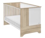 SACHA LIT BB 70X140 +2 PANS 140 FINITION CHENE DU BOCAGE l79 H86 P150