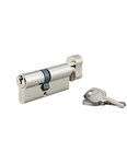 THIRARD - Cylindre de serrure à bouton STD  UNIKEY (achetez-en plusieurs  ouvrez avec la même clé) 40Bx30mm  3 clés  nickelé