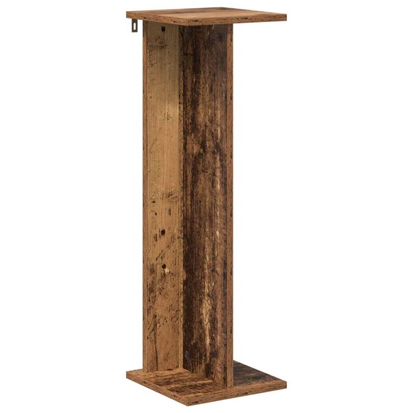 vidaXL Support de Plante Bois ancien 25 x 25 5 x 80 5 cm