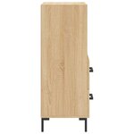 vidaXL Buffet Chêne sonoma 34 5x34x90 cm Bois d'ingénierie