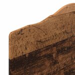 vidaXL Tête de lit Bois Ancien 100 cm Bois d'ingénierie