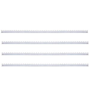 vidaXL Piquets muraux 4 Pièces 1 m Acier galvanisé