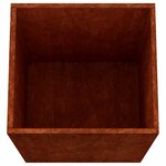 vidaXL Jardinière 52x48x75 cm acier corten