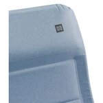 Travellife Chaise inclinable Lago Comfort ondulée bleu