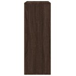 vidaXL Buffet chêne marron 60x31x84 cm bois d'ingénierie