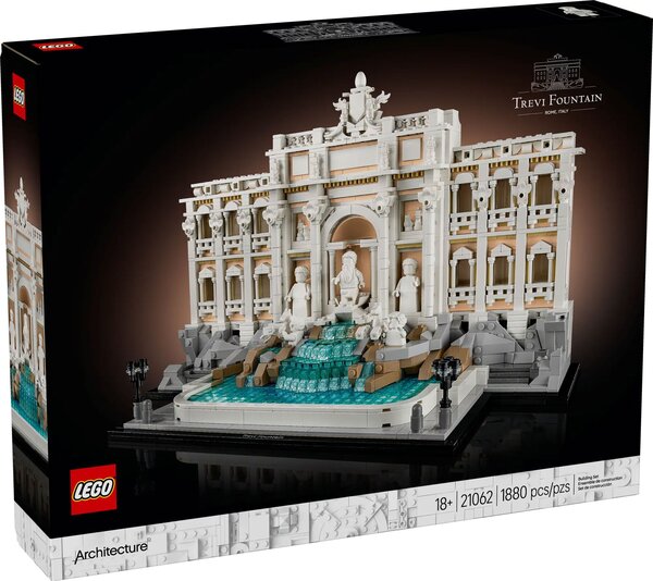 Maquette LEGO Architecture - Fontaine de Trevi (21062) pour Passionnés d'Histoire