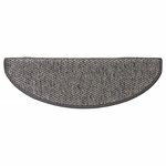vidaXL Tapis d'escalier autocollants aspect sisal 15 Pièces 65x21x4 cm