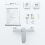 SCHÜTTE Mitigeur de douche salle de bain TOKYO II chrome