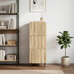 vidaXL Armoire à tiroirs 33 x 34 5 x 92 cm Bois d'ingénierie