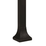 vidaXL Table de bar forme de tracteur bois de manguier massif