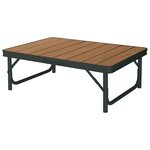 Eurotrail Table de camping Arsoli bambou 60x45 cm
