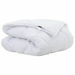 vidaXL Duvet d'hiver Blanc 240 x 222 x 5 cm Polyester