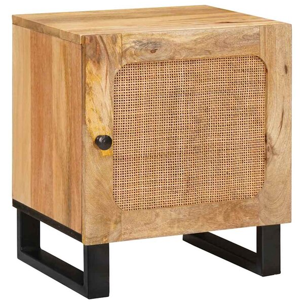 vidaXL Cabinet de chevet Naturel 40 x 33 x 46 cm