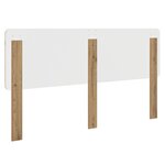 vidaXL Tête de lit Chêne artisanal 180 cm Bois d'ingénierie