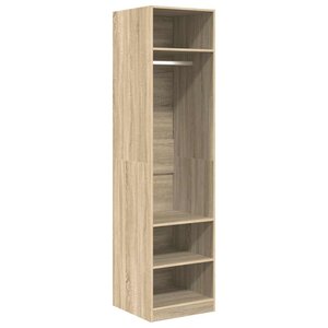 vidaXL Garde-robe Chêne sonoma 50x50x200 cm Bois d'ingénierie