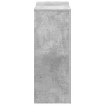 vidaXL Gris Béton 82 x 29 x 74 cm