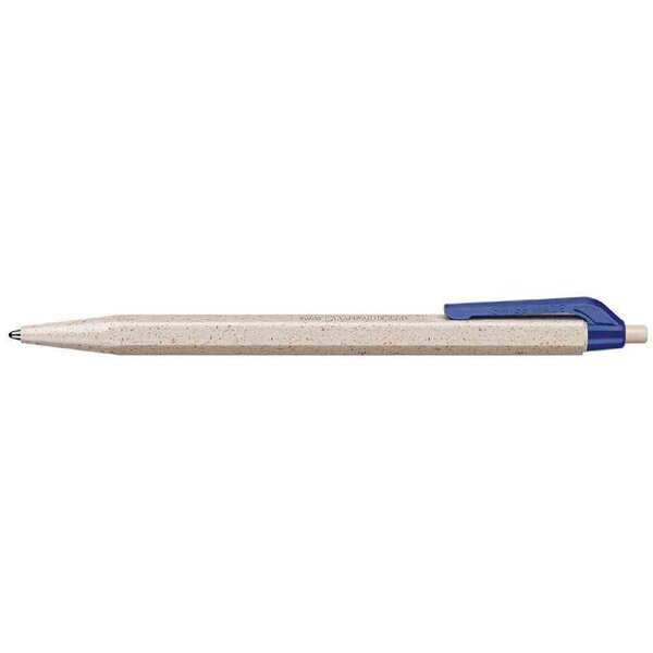 Stylo à bille 825 copeaux  blister de 2  bleu caran d'ache