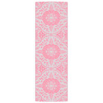 vidaXL Tapis d'extérieur ARAKIL rose 80 x 250 cm PP