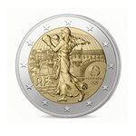 Jeux olympiques de paris 2024 - monnaie de 2€ commémorative bu - 2/5