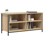 vidaXL Meuble TV Chêne sonoma 100x40x50 cm Bois d'ingénierie