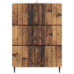vidaXL Armoire à tiroirs 66 x 34 5 x 92 cm Bois d'ingénierie