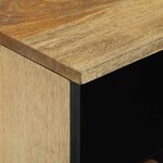 vidaXL Buffet TV - 70x33.5x46 cm  en bois de manguier massif