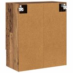 vidaXL Meuble mural Bois ancien 60 x 31 x 70 cm Bois d'ingénierie