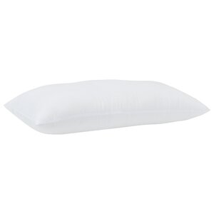 vidaXL Duvet d'été avec oreiller 2 Pièces Blanc 135 x 220 cm Microfibre