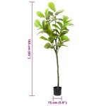 vidaXL Ficus artificiel 48 feuilles 165 cm vert