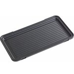 Bestron Gril de contact 3-en-1 900 W Acier inoxydable Noir ASG90XXL