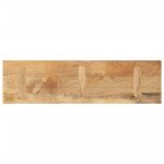 vidaXL Dessus de table 100x20x3 8cm rectangulaire bois massif manguier