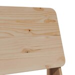 vidaXL Chaise de jardin 60x64x70 5 cm bois de pin massif