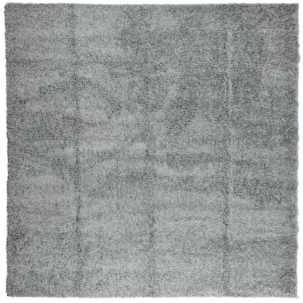 vidaXL Tapis shaggy PAMPLONA poils longs moderne vert 160x160 cm