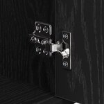 vidaXL Ensemble de mobilier de salle de bain 3 Pièces Chêne noir