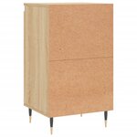 vidaXL Buffet chêne sonoma 40x35x70 cm bois d'ingénierie
