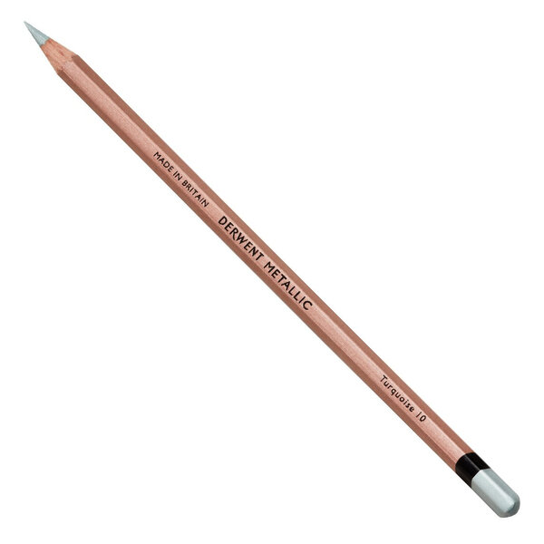 DERWENT - METALLIC - crayon de couleur métallisée Turquoise