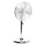 Ventilateur sur pied chromé 45 cm 50 W Bestron DFS45S