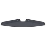 vidaXL Étagère flottante avec étagère 2 Pièces Anthracite 24 x 24 x 2 cm