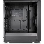 FRACTAL DESIGN BOITIER PC Meshify C - Solid Side Panel - Noir - Format ATX (FD-CA-MESH-C-BKO)