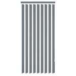 vidaXL Store vertical 150 x 180 cm Tissu Gris