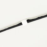 Parasol de jardin carré vidaXL 295x245 cm Blanc Sable