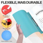 ACROPAQ 10 x Classeur A4-2 Anneaux 25mm- Jusqu'à 200 feuilles  Dos de 3 5 cm- Souple et Durable- Résisitants à l'eau