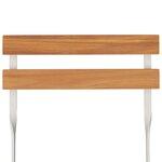vidaXL Ensemble de bistro pliable 7 Pièces bois d'acacia solide et acier
